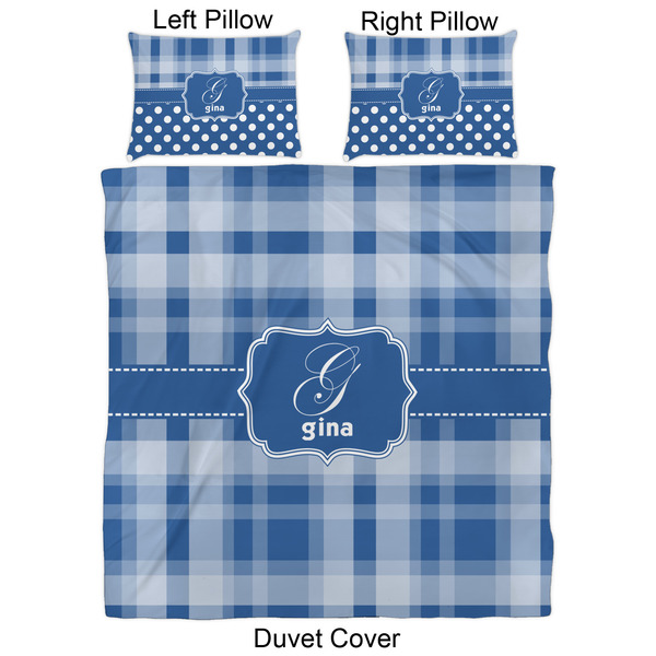 Plaid Duvet Cover Set - Queen - Approval