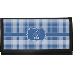 Plaid Canvas Checkbook Cover (Personalized)