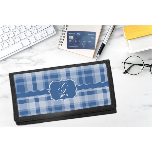 Plaid DyeTrans Checkbook Cover - LIFESTYLE