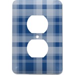 Plaid Electric Outlet Plate