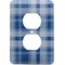 Plaid Electric Outlet Plate