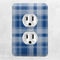 Plaid Electric Outlet Plate - LIFESTYLE