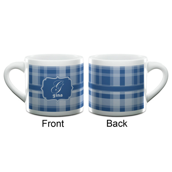 Plaid Espresso Cup - 6oz (Double Shot) (APPROVAL)