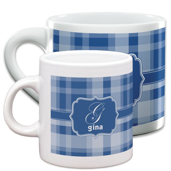 Plaid Espresso Mugs - Main Parent