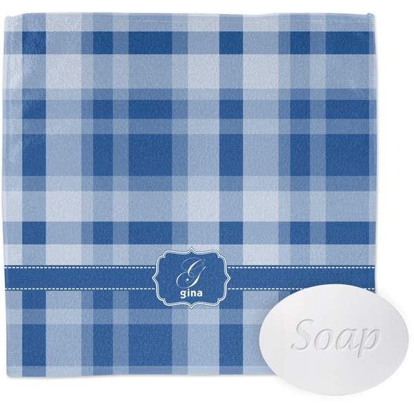 Custom Plaid Washcloth (Personalized)