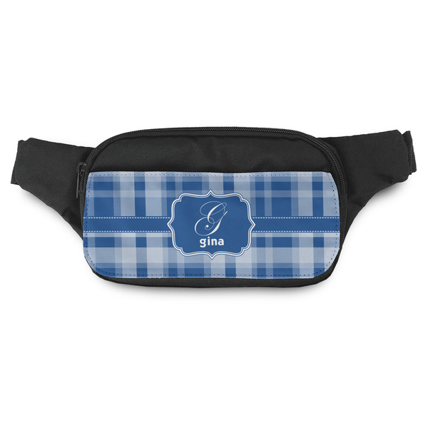Custom Plaid Fanny Pack - Modern Style (Personalized)