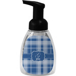 Plaid Foam Soap Bottle - Black (Personalized)