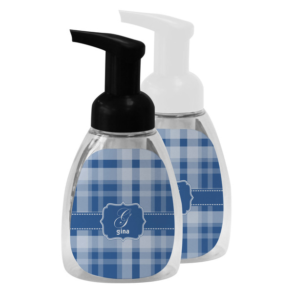 Plaid Foam Soap Bottles - Main