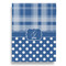 Plaid Garden Flags - Large - Double Sided - BACK