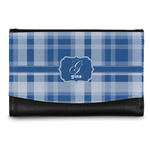 Plaid Genuine Leather Women's Wallet - Small (Personalized)