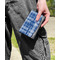 Plaid Genuine Leather Womens Wallet - In Context