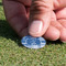Plaid Golf Ball Marker - Hand