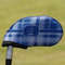 Plaid Golf Club Cover - Front