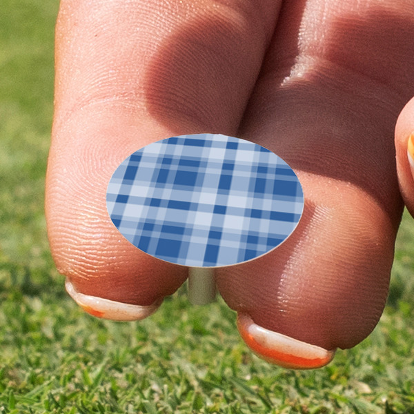 Plaid Golf Tees & Ball Markers Set - Marker
