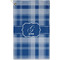 Plaid Golf Towel (Personalized) - APPROVAL (Small Full Print)