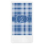 Plaid Guest Paper Towels - Full Color (Personalized)