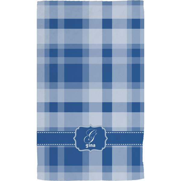 Plaid Hand Towel (Personalized)