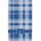 Plaid Hand Towel (Personalized)