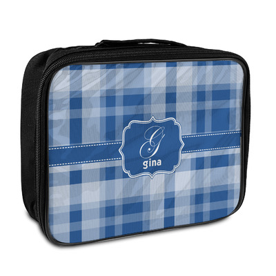 Plaid Insulated Lunch Bag (Personalized)
