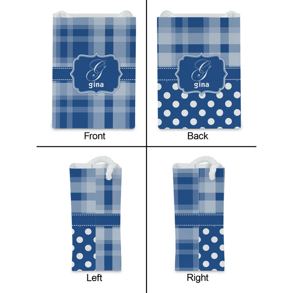 Plaid Jewelry Gift Bag - Gloss - Approval