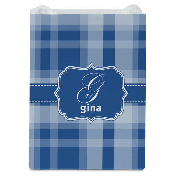 Plaid Jewelry Gift Bag - Gloss - Front
