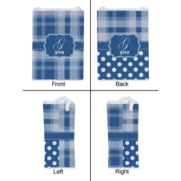 Plaid Jewelry Gift Bag - Matte - Approval