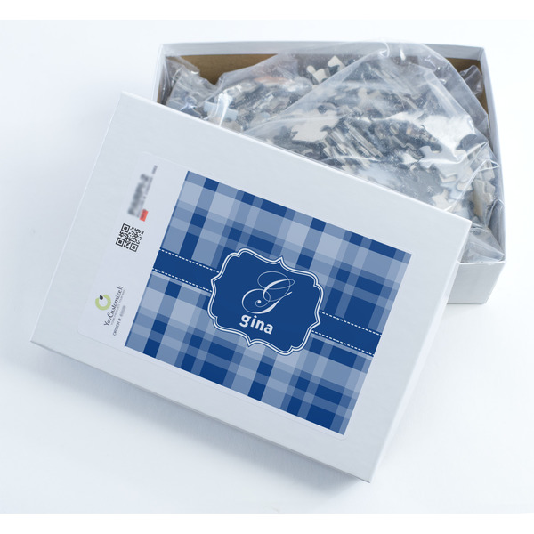 Plaid Jigsaw Puzzle 500 Piece - Box
