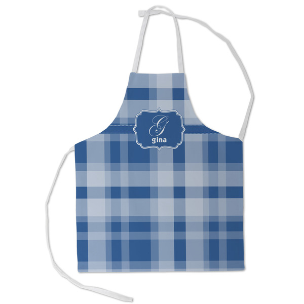 Custom Plaid Kid's Apron - Small (Personalized)