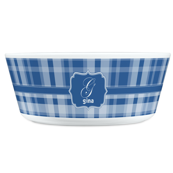 Plaid Kids Bowls - FRONT