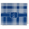 Plaid Kitchen Towel - Poly Cotton w/ Name and Initial