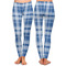 Plaid Ladies Leggings - Front and Back