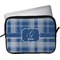 Plaid Laptop Sleeve / Case - 13" (Personalized)