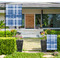 Plaid Large Garden Flag - Double Sided (Personalized)