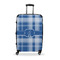 Plaid Large Travel Bag - With Handle