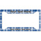 Plaid License Plate Frame - Style A