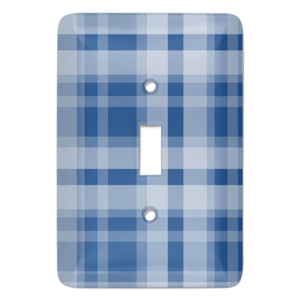 Custom Plaid Light Switch Cover (Single Toggle)
