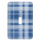 Plaid Light Switch Cover (Single Toggle)