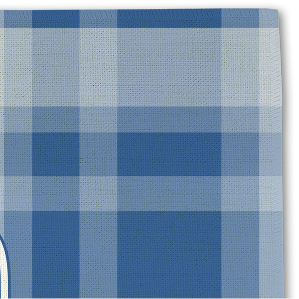 Plaid Linen Placemat - DETAIL