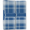 Plaid Linen Placemat - Folded Half (double sided)
