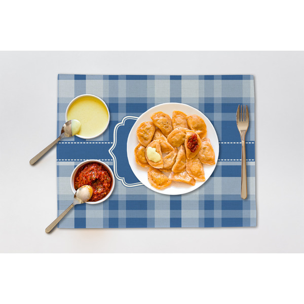 Plaid Linen Placemat - Lifestyle (single)