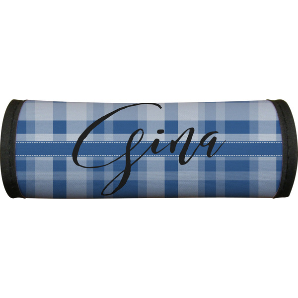 Plaid Luggage Handle Wrap