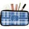 Plaid Makeup / Cosmetic Bag - Small (Personalized)