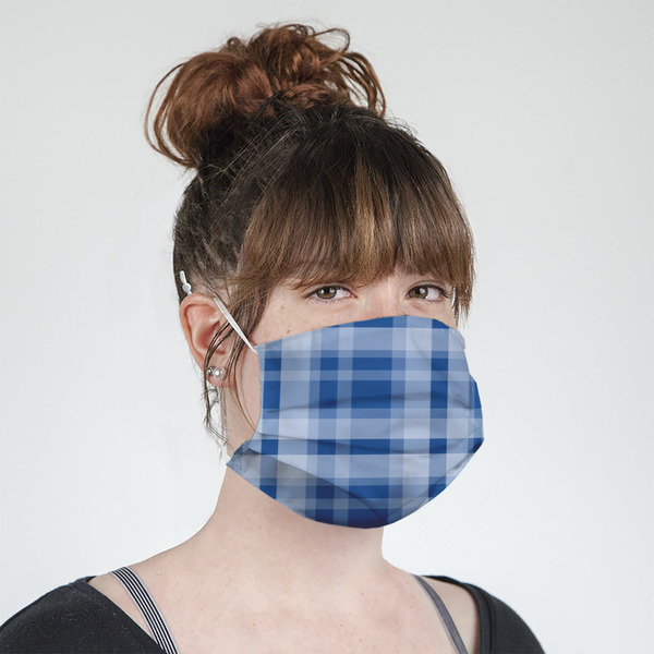 Plaid Mask - Quarter View on Girl