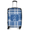 Plaid Suitcase - 24" Medium - Checked (Personalized)