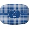 Plaid Melamine Platter (Personalized)
