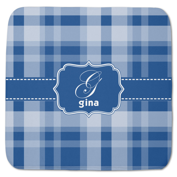 Plaid Memory Foam Bath Mat 48 X 48