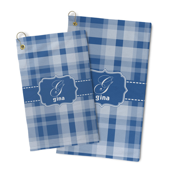 Plaid Microfiber Golf Towel - PARENT/MAIN