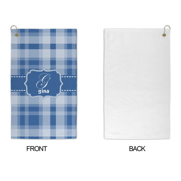 Plaid Microfiber Golf Towels - APPROVAL