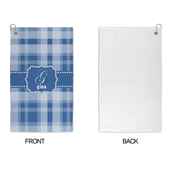 Plaid Microfiber Golf Towels - APPROVAL