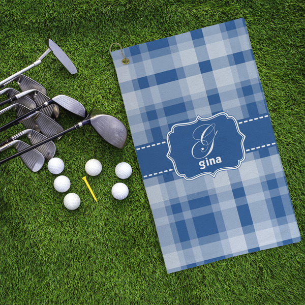 Plaid Microfiber Golf Towels - LIFESTYLE